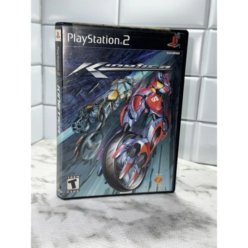 Kinetica Sony PlayStation 2 PS2 Racing Game Complete‎ CIB Untested